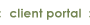 Client Portal