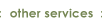 Other Services